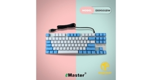 Bàn phím cơ Emaster EKM501BW