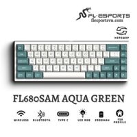 Bàn phím cơ FL-Esports FL680 SAM Aqua Green