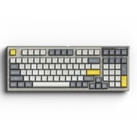 Bàn phím cơ FL-Esports FL980SAM Grey & White - Hàng chính hãng - Kailh box Red
