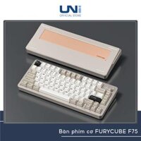 Bàn phím cơ FURYCUBE F75 – Case nhôm, layout 75%, 3 mode kết nối – UNI OFFICIAL STORE