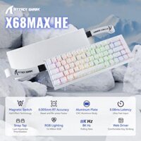 Bàn Phím Cơ Gaming Attack Shark X68MAX HE Rapid Trigger – Magnetic Switch, Nhôm CNC