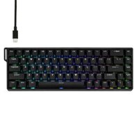 Bàn Phím Cơ Gaming Aula Win68HE Có Dây (68 phím / Đen/ Gray Wood Magnetic Switch/ Rapid Trigger)