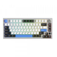 Bàn Phím Cơ Gaming DAREU EK75 PRO AL White Blue - Cloud Switch