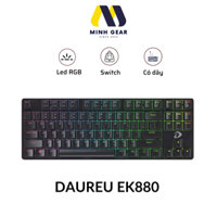 Bàn phím cơ Gaming DAREU EK880 87KEY (RGB, Blue/ Brown/ Red switch)