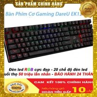 Bàn Phím Cơ Gaming DareU EK1280 - Mã cũ DK1280 - RGB Blue/Brown/Red Switch [ Mai Hoàng phân phối, BẢO HÀNH 24 THÁNG ]