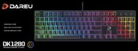 Bàn phím cơ Gaming DAREU DK1280 104KEY (RGB, Red D switch)