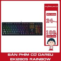 Bàn phím cơ Gaming DAREU EK1280s 104KEY (MULTI LED, Blue/ Brown/ Red D switch)