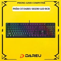 Bàn Phím Cơ Gaming DareU EK1280 - Mã cũ DK1280 - RGB Blue/Brown/Red Switch
