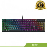 Bàn phím cơ Gaming DAREU DK1280 104KEY (RGB, Blue/ Brown/ Red D switch)