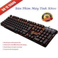 Bàn Phim Cơ Giá Rẻ   Bàn Phím Led K600 Thế Hệ Mới  Ban Phim May Tinh De Ban Giá Bàn Phím Máy Tính Laptop Bảo Hành Lâu Dài. [bonus]