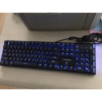 Bàn phím cơ giá rẻ chỉ 200k  I-Rocks K64E các hãng cũ , Led RGB, cổng kết nối usb