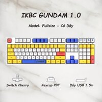 Bàn Phím Cơ IKBC GUNDAM 1.0 - Kết Nối Có Dây