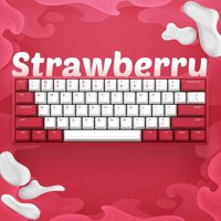 Bàn phím cơ IQUNIX F60 Strawberry RGB