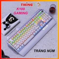 Bàn Phím Cơ K100 Led 12 Chế Độ Phím Cơ Blue Switch Full size