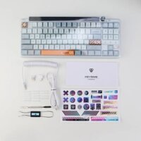 Bàn Phím Cơ KeysMe Lunar 01 - Lunar White