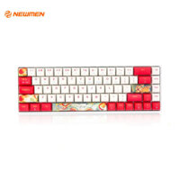 Bàn phím cơ không dây Dual Mode Newmen GM680 ( Set Keycap Rồng Hổ) - Purple switch (Hàng thanh lý)