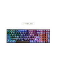 Bàn Phím Cơ Không Dây Gaming Newmen Switch G-Pro Silverry Speed GM1000 - Compact 100 Phím, Wireless 2.4GHz + Bluetooth 5.0, Pin Lithium 2000mAh