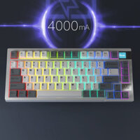 Bàn phím cơ không dây hotswap 3 chế độ kết nối Darmoshark K8 Trio-mode Mechanical Keyboard