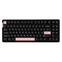 Bàn Phím Cơ Không Dây Vỏ Nhôm LEOBOG Hi86 Đen Hồng - Nimbus V3 switch (3 mode, PBT Keycap, Gasket Mount, Hotswap, Led RGB)