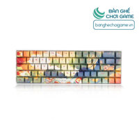 Bàn phím cơ không dây Bluetooth Newmen GM680 Jungle Hot Swap Outemu Switch BlueBrownRedPurple - Hàng chính hãng - Purple Switch