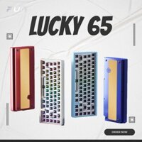 Bàn phím cơ Lucky65 | Case nhôm CNC | Led RGB | 3 Modes| Mạch xuôi | Hotswap | Gasket Mount