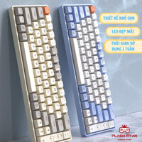 Bàn Phím Cơ Mini Không Dây HOTSWAP LANGTU GK65 GoldenSwitch