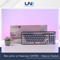 Bàn phím cơ Newmen GM780 - Nebula Gasket (Kailh NAT Switch - Soft Lavender - Mới, Fullbox) Uni Official Store