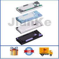 Bàn phím cơ nhôm không dây MKOSEGX87 75% GASKETRGBHot Bàn phím chơi game tùy chỉnh có thể hoán đổi