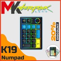 Bàn Phím Cơ Numpad Keycool K19 - 3 Chế Độ Kết Nối, RGB, Hotswap | MKShop