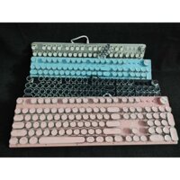 Bàn phím cơ - Nút tròn - Blue switch - Pink - 30 NGÀY ĐỔI TRẢ MIỄN PHÍ
