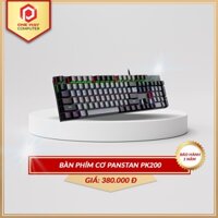 Bàn Phím Cơ Panstan PK200 Blue Switch - Bàn Phím Gaming Led Rainbow - One Way Computer