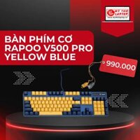 Bàn Phím Cơ Rapoo V500 Pro Yellow Blue