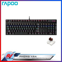 Bàn phím cơ Rapoo V500 Pro Black (2020) – Brown sw