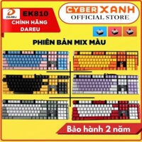 Bàn phím cơ red switch brown switch blue switch full size led đổi màu EK810 chính hãng Dareu - Bảo hành 24 tháng