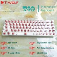 Bàn phím cơ Red Switch T-WOLF T40