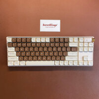 Bàn phím cơ Royal Axe R87 Lava Castle (3 mode – có hotswap – AEK keycap profile)