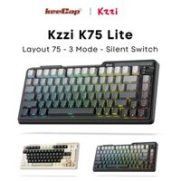 Bàn Phím Cơ Silent Kzzi K75 Lite (Bluetooth – Silent Switch – Layout 75)