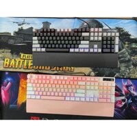 Bàn phím cơ SPARTAN Blue switch TC-3218 led RGB (kê tay tháo rời) Màu Đen bảo hành 24 tháng