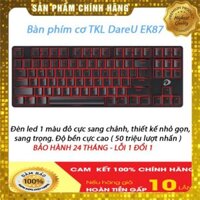 Bàn phím cơ TKL DareU EK87 -  87 cap, Red/ Brown/ Blue Switch, CHÍNH HÃNG BẢO HÀNH 24 THÁNG