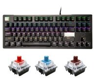 Bàn phím cơ TKL Dareu EK87 V2 Black D Switch Red / Blue / Brown