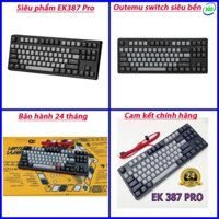 Bàn phím cơ TKL E-DRA EK387 PRO - Bàn phím cơ cao cấp hot nhất 2020 - Chính hãng - Bảo hành 24 tháng