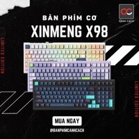 BÀN PHÍM CƠ XINMENG X98 MẠCH XUÔI LED RGB