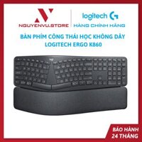 Bàn Phím Công Thái Học Không Dây Logitech ERGO K860 - Hàng Chính Hãng