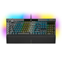 Bàn phím Corsair K100 RGB Optical-Mechanical Gaming Keyboard — CORSAIR OPX Switch — Black So sánh