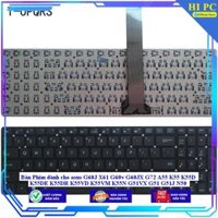 Bàn Phím dành cho asus G60J X61 G60v G60JX G72 A55 K55 K55D K55DE K55DR K55VD K55VM K55N G51VX G51 G51J N50 - Hàng Nhập Khẩu