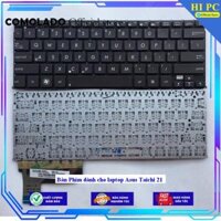 Bàn Phím dành cho laptop Asus Taichi 21 - Hàng Nhập Khẩu - KHÔNG ĐÈN