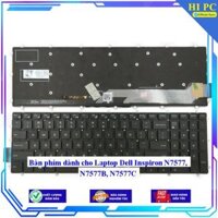 Bàn phím dành cho Laptop Dell Inspiron N7577 N7577B N7577C - Hàng Nhập Khẩu