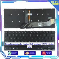 Bàn phím dành cho Laptop Dell Inspiron N7570 có đèn nền - Hàng Nhập Khẩu