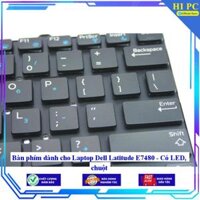 Bàn phím dành cho Laptop Dell Latitude E7480 - Có LED, chuột  - Hàng Nhập Khẩu mới 100