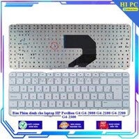 Bàn Phím dành cho laptop HP Pavilion G4 G4-2000 G4-2100 G4-2200 G4-2300 - Hàng Nhập Khẩu - TỐT - TRẮNG